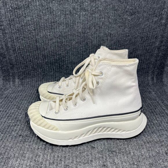 Converse Chuck 70 AT-CX Hi Vintage White Egret Black Shoes Womens Sz 7 A01682C - Picture 3 of 8